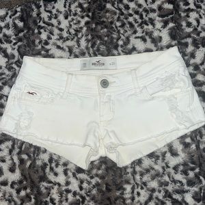 Hollister Denim Shorts - Size 23/00 - look brand new.